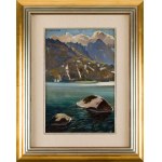 Rafał Malczewski (1892 Kraków - 1965 Montreal), Widok na Morskie Oko
