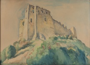 Kazimierz Wiszniewski (1894 - 1960 ), Castle in Kazimierz Dolny, 1928