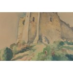 Kazimierz Wiszniewski (1894 - 1960 ), Zamek w Kazimierzu Dolnym, 1928