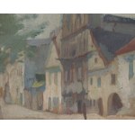Jan Zygmunt Matejf (ur. 1879), Widok z Kazimierza nad Wisłą (Ulica Senatorska), 1915