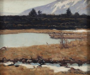 Herbert Kuron (1888 Wrocław - 1951 ), Peatbogs under the Snowy River