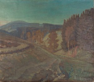 Author unknown, first half of 20th century, Mountain Landscape, 1926
