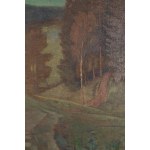 Autor nierozpoznany, I poł. XX w., Pejzaż górski, 1926