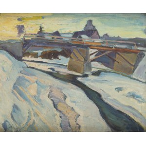 Franciszek Jaźwiecki (1900 Kraków - 1946 Kudowa), Most na Harendzie w Zakopanem