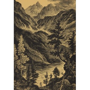 Zofia Fijałkowska (1909 Warszawa - 1989 ), Morskie Oko, 1951