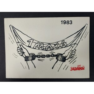 Pocztówka 1 Maja 1983