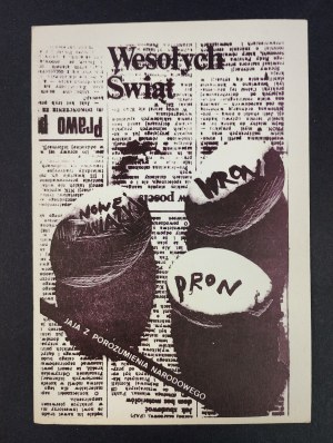 Postcard, Easter, Eggs from the National Accord