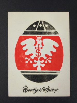 Postcard, Easter, Eagle