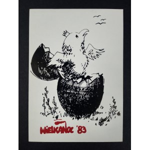 Pohlednice, Velikonoce, 1983, Eagle