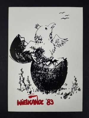 Postcard, Easter, 1983, Eagle