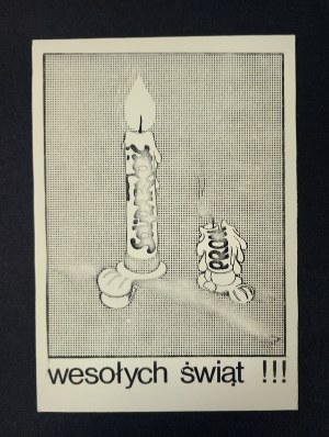 Postcard, Solidarity, PRON, Christmas
