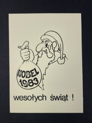 Postcard, Nobel, 1983, Christmas
