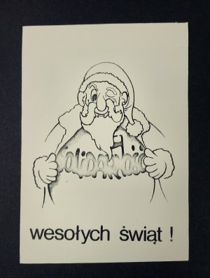 Postcard, Christmas, Solidarity