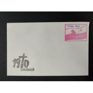 Paper envelope '70, 1970 December, 1983