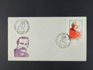 Envelope, John Paul II, Lech Walesa, Warsaw, 1983
