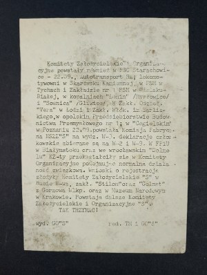 Leaflet print, Mazovia Courier No. 17