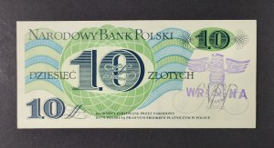 Banknote 10 gold 1982, skona crow, UNC, A 08494440
