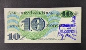 Banknote 10 zloty 1982, Solidarity, UNC, A 2224433
