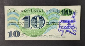 Banknote 10 zloty 1982, Solidarity, UNC, A 2224444