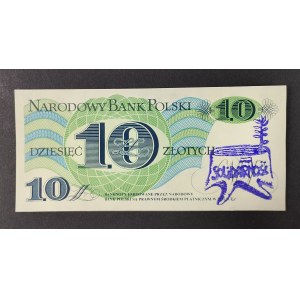 Banknot 10 złotych 1982, Solidarność, UNC, A 6203608
