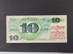 Banknote 10 gold 1982, the crow shall not beat us, E 4279340