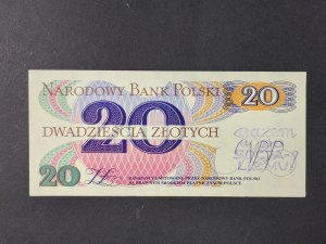 Banknote 20 zloty 1982, together to socialism, C 8789267