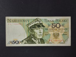 Banknote 50 zloty 1975, the crow shall not beat us, BK 1008881