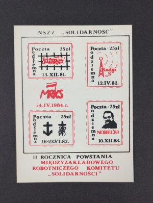 Block of stamps, NSZZ 