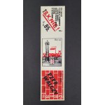Briefmarkenblock, PZPR-Kämpfe, KKW, Werft