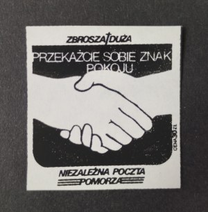 Zbrosza Duża stamp, Independent Post Office Pomerania