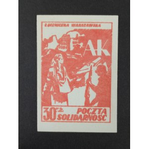 Znaczek, Łączniczka Warszawska AK