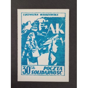 Znaczek, Łączniczka Warszawska AK