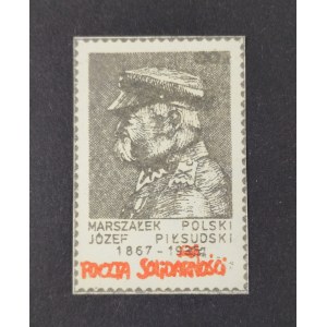 Znaczek, Marszałek Józef Piłsudski