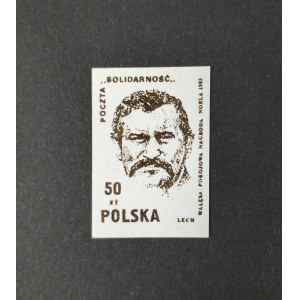 Znaczek, Lech Wałęsa, Pokojowa Nagroda Nobla, 1983