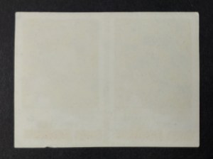 Block of 2 stamps, Marshal Józef Piłsudski