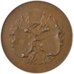 Switzerland - Aargau - Copper medal 1896 - Baden, Aargau Cantonal Shooting Festival - NGC MS 64 BN - Switzerland, Swiss Shooting Medal