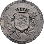 Switzerland - Zurich - Silver medal 1902 - Winterthur, Zürcher Kantonalschützenfest - Switzerland, Swiss Shooting Medal