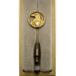 Switzerland - Gold pin no year - Federal Smallbore Shooting Association, Sharpshooter Award - Switzerland, Swiss Shooting Medal