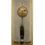 Switzerland - Gold pin no year - Federal Smallbore Shooting Association, Sharpshooter Award - Switzerland, Swiss Shooting Medal