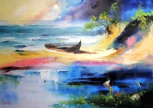 Alfredangelo, Boat on the beach
