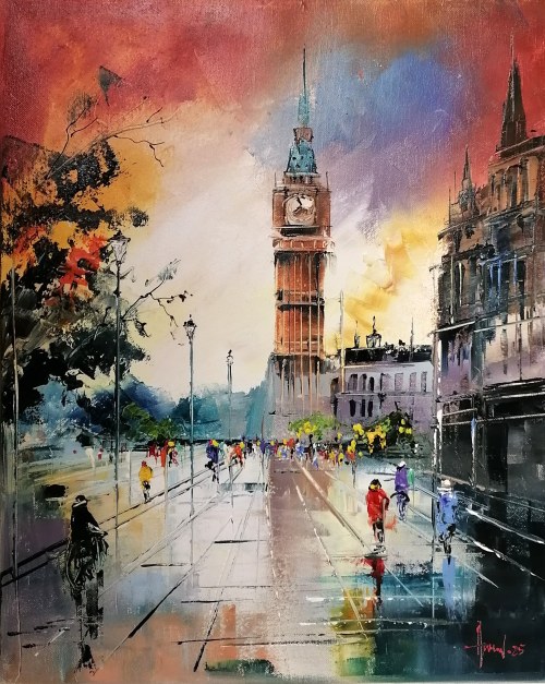 Alfred Anioł, London