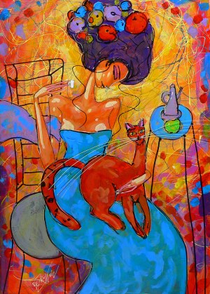 Viktor Bezrukov, Lady with a cat