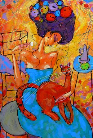 Viktor Bezrukov, Lady with a cat