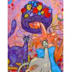 Wiktor Bezrukow, Girl with two cats
