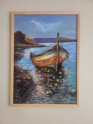 Ewa Sutor, Boat on the Shore