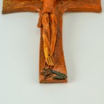 Ceramika ludowa - Jezus Ukrzyżowany