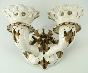 GRZEŚKIEWICZ Hanna and Lech - ZF Włocławek - Wall lamp - 1970s.