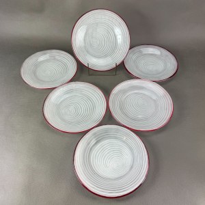DROST Jan Sylwester - HSG Ząbkowice - Set of six plates from the 