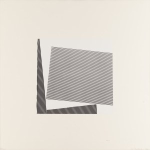 Henryk Stażewski (1894 Warsaw - 1988 Warsaw), Graphics + wrapper for works , 1975
