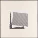 Henryk Stażewski (1894 Warszawa - 1988 Warszawa), Grafika + obwoluta do prac , 1975